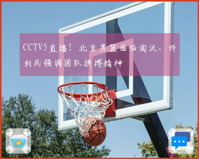CCTV5直播！北京男篮面临淘汰，许利民强调团队拼搏精神